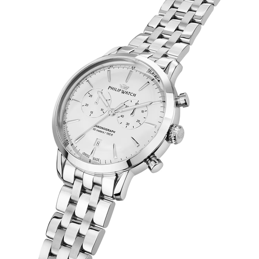 Philip Watch Sunray Cronografo – bianco swiss made R8273680002