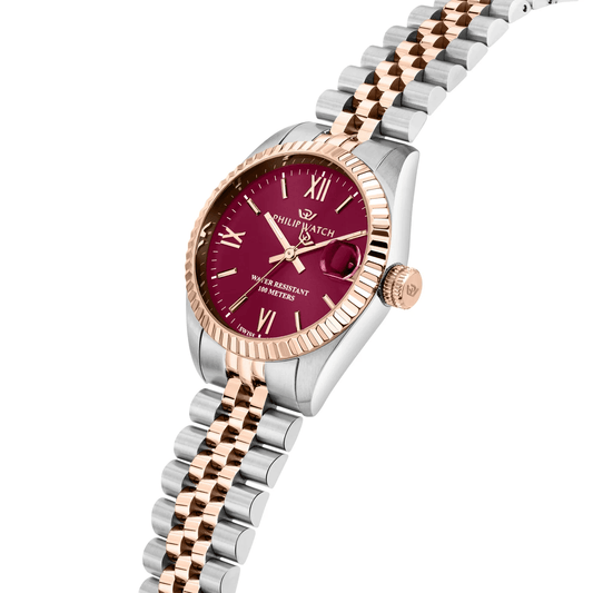 Philip Watch Caribe  rosso Donna Quarzo – Stile sofisticato R8253597659