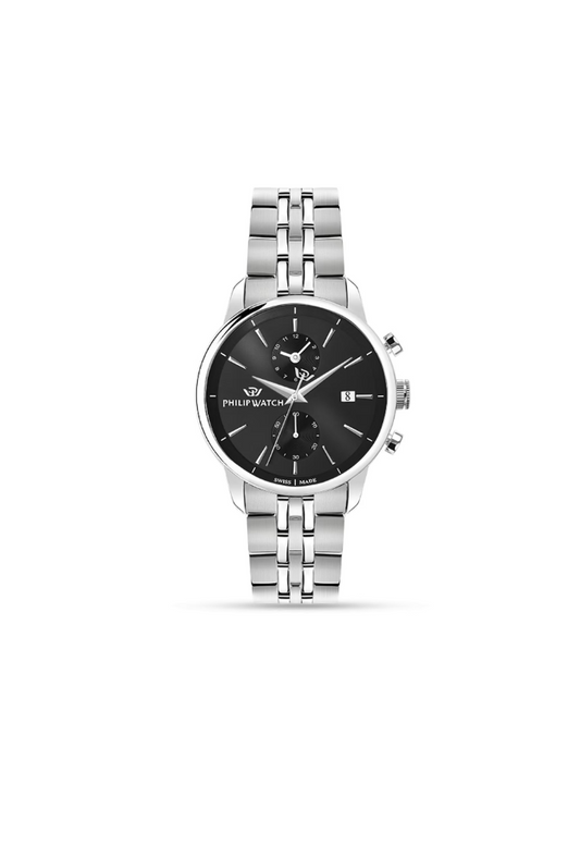 Philip Watch Anniversary Cronografo Quarzo R827 nero