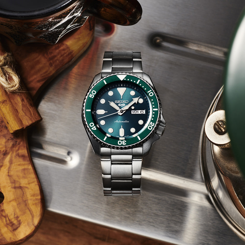 Seiko 5 Sports – Automatico, Green Dial, 42,5mm, SRPD61K1