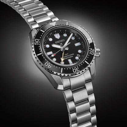 Seiko SPB383J1 – Automatico GMT– Quadrante Nero – Cassa rotonda 42 mm – Codice SPB383J1