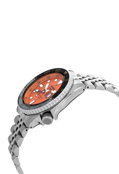 Seiko 5 Sports GMT Automatico – Arancione, 42,5mm – Codice SSK005K1