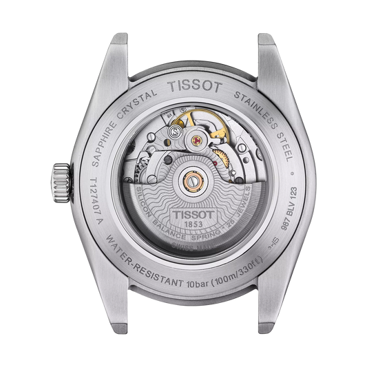 Tissot Gentleman Powermatic 80 – Automatico Swiss Made, grigio scuro (anthracite), 40 mm – T127.407.11.061.01