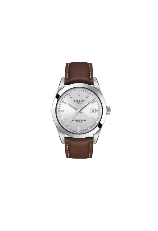 Tissot Gentleman Automatic Swiss Made Silver 40mm – Codice T127.407.16.031.00