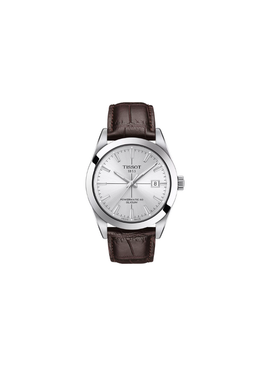 Tissot Gentleman Automatic Swiss Made Silver 40mm – Codice T127.407.16.031.01