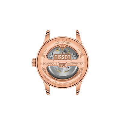 Tissot Le Locle Automatic Swiss Made Nero Oro Rosa 39.3mm Cinturino Pelle – T006.407.36.053.00