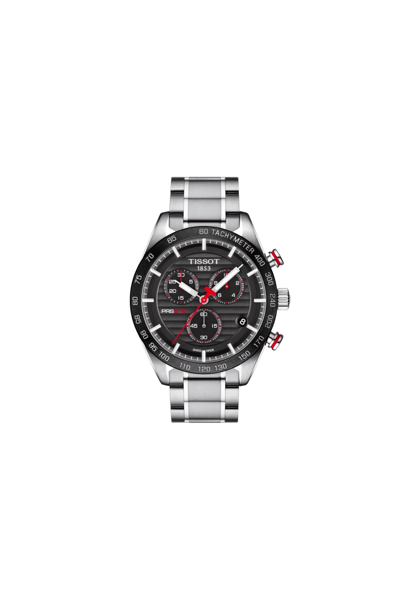 Tissot PRS 516 Chronograph Quarzo Swiss Made Nero 42 mm – T100.417.11.051.01