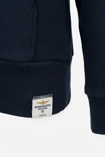 Felpa con Cappuccio Aeronautica Militare – Blu Notte