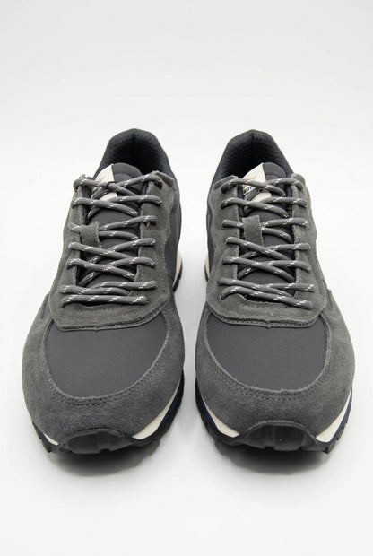 Sneakers Areonautica MilitareSneakers Uomo Aeronautica Militare - Blu Notte e Grigio Scura con Dettagli Iconici