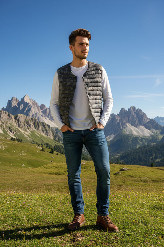 Gilet trapuntato