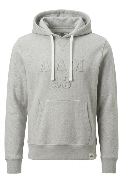 Felpa con Cappuccio Aeronautica Militare_grigio