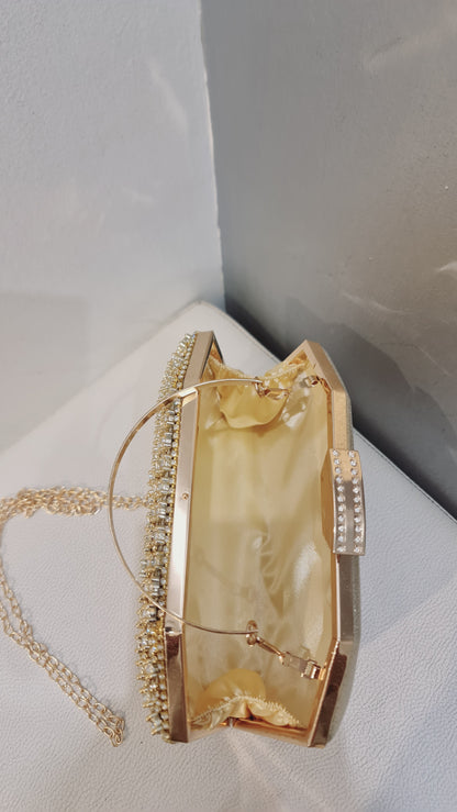 Pochette strass